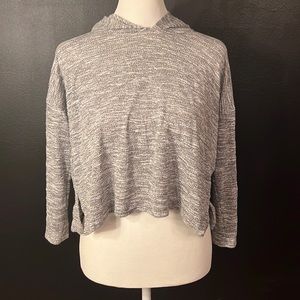 Forever 21 heather gray light hoodie size small